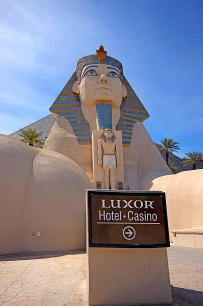 Кордони сфінкса в готелі Luxor - готель Casino Luxor Photos of Stock Photos and Images
