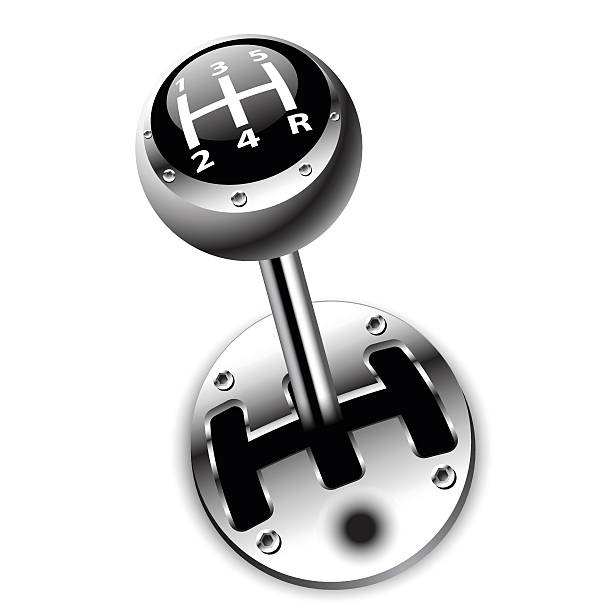 illustrations, cliparts, dessins animés et icônes de équipement de service - gearshift handle isolated objects car