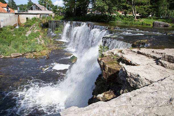 Waterfall in Keila-Joa. Estonia
