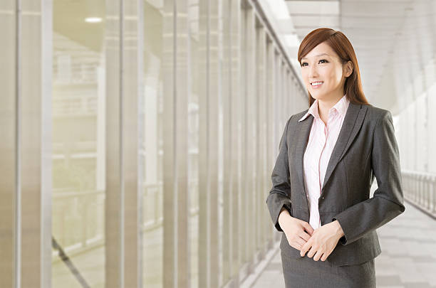 istock Confident Asian business woman 498685403
