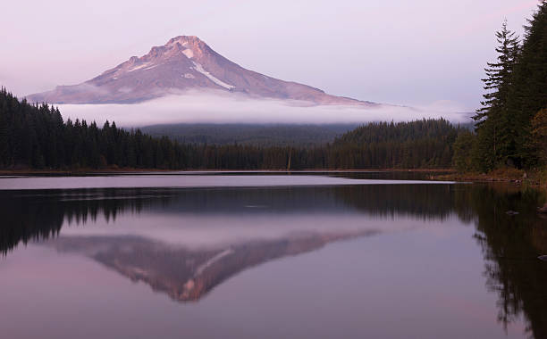 istock Mt Hood Smooth Reflection Trillium Lake Oregon Territory 498686480