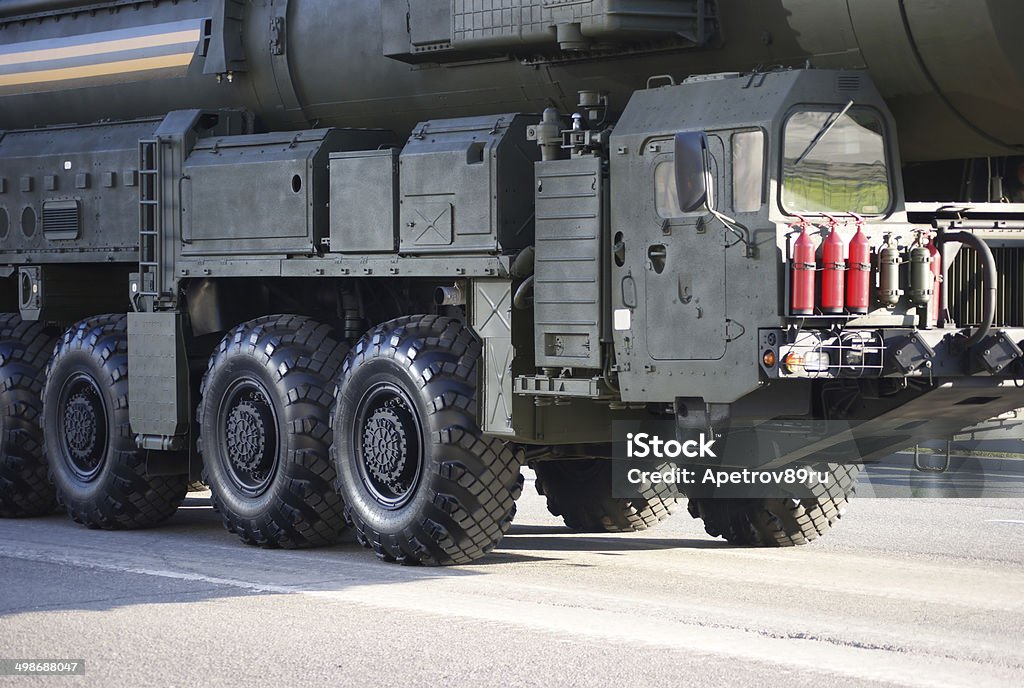 Misil nucleares rusas Topol-M - Foto de stock de Hidrógeno libre de derechos