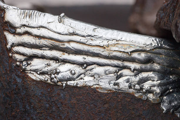 istock The closeup of a weld 498688080