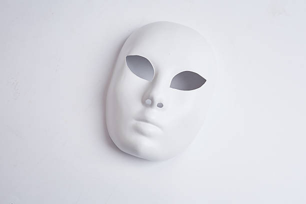 istock white venetian mask on a white background 498688828
