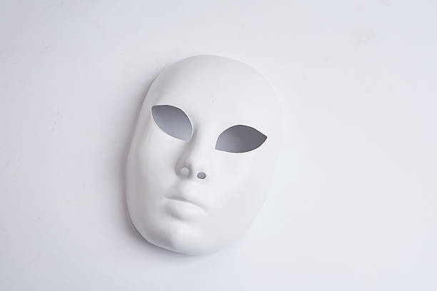 istock white venetian mask on a white background 498688862