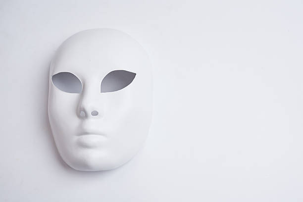 istock white venetian mask on a white background 498688956