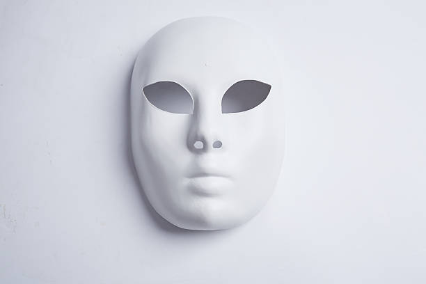 istock white venetian mask on a white background 498689030