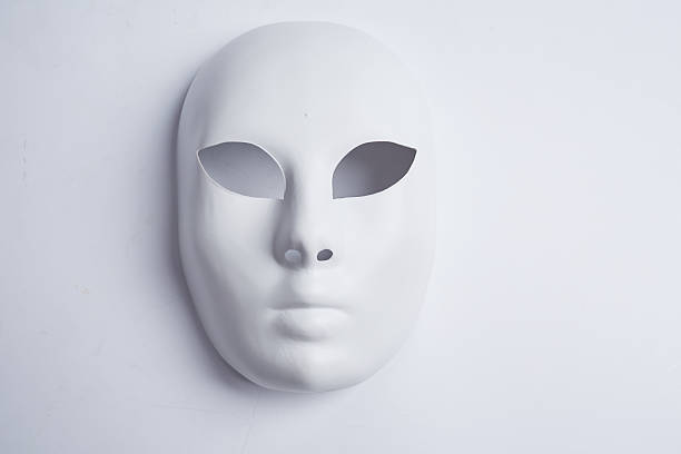 istock white venetian mask on a white background 498689058