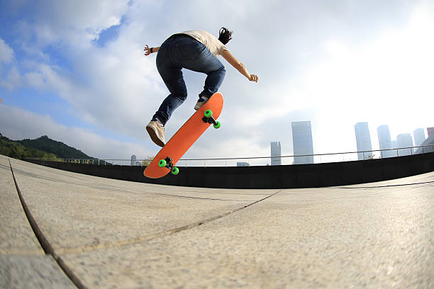 istock skateboarder skateboarding at  city 498689480