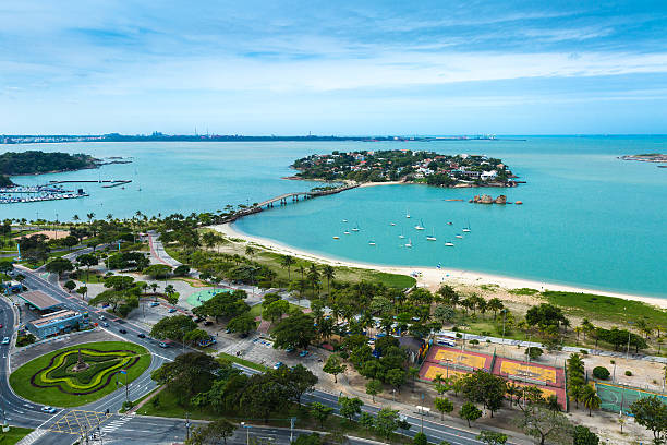 Canto Beach in Vitoria, Espirito Santo, Brazil