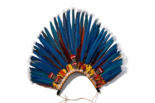 Photo of headdress indigenous