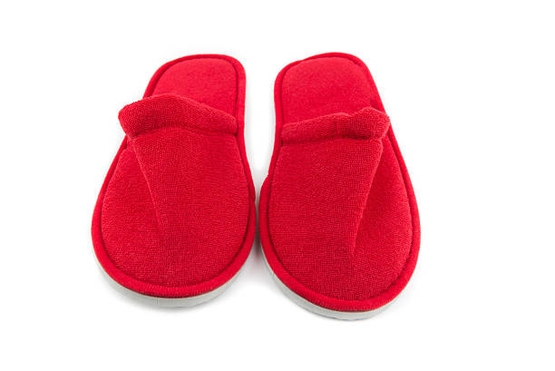 istock pair of indoor slippers isolate background 498695290