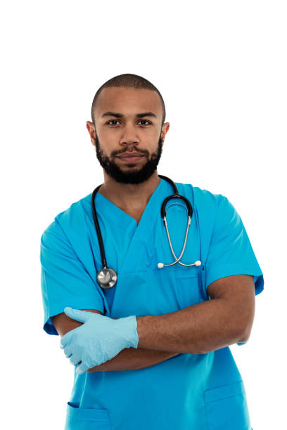 istock African descent doctor looking at camera 498697340