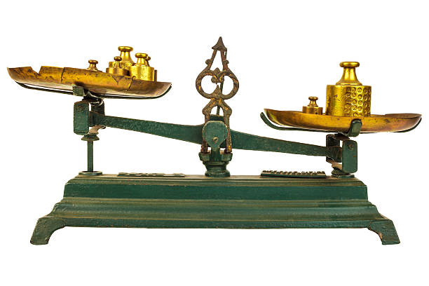 Old precision balance.
