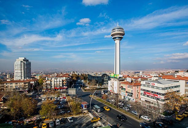 Ankara Aerial View stock photo