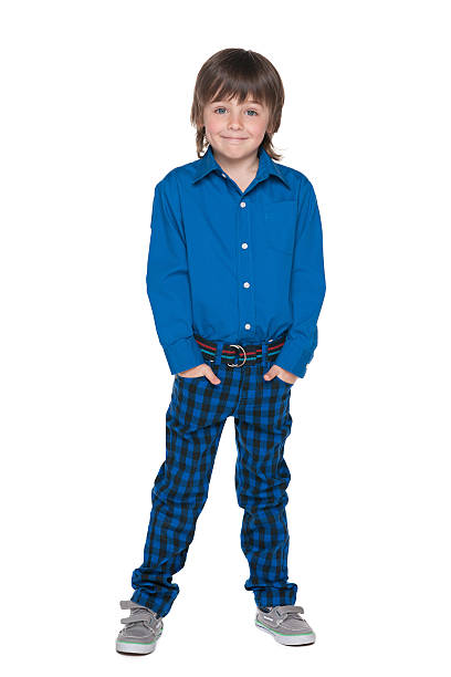 istock Smiling fashion little boy 498706381