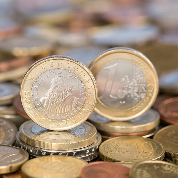 istock One Euro coin Slovenia 498708137