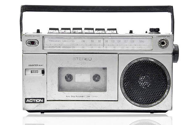 istock Vintage radio cassette recorder 498708547