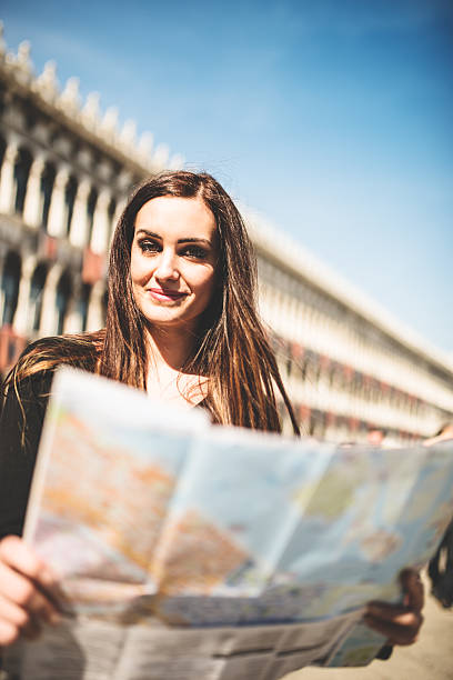 istock tourist reading a map in Venice 498709569
