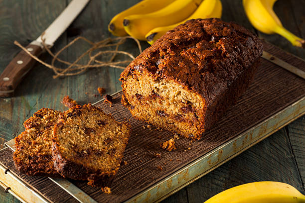 istock Homemade Chocolate Chip Banana Bread 498712106