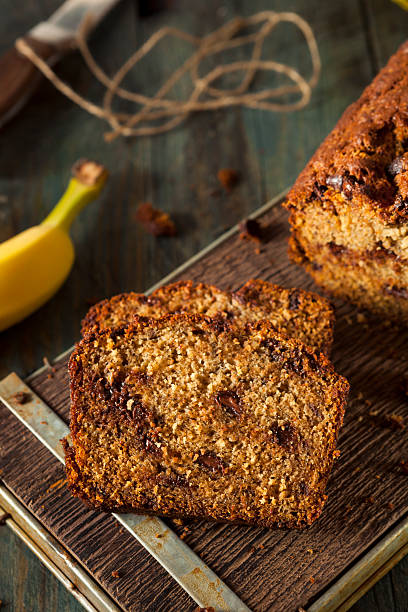 istock Homemade Chocolate Chip Banana Bread 498712290
