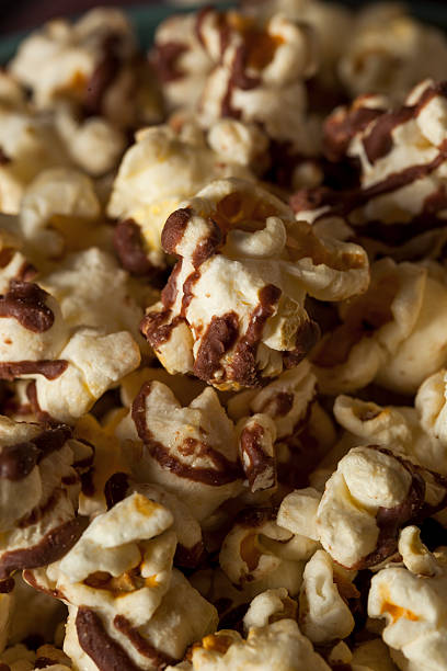 istock Homemade Chocolate Drizzled Caramel Popcorn 498713724