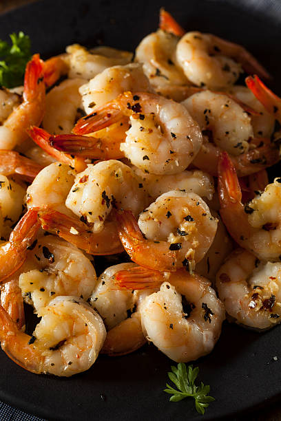 istock Homemade Sauteed Shrimp with Herbs 498714318