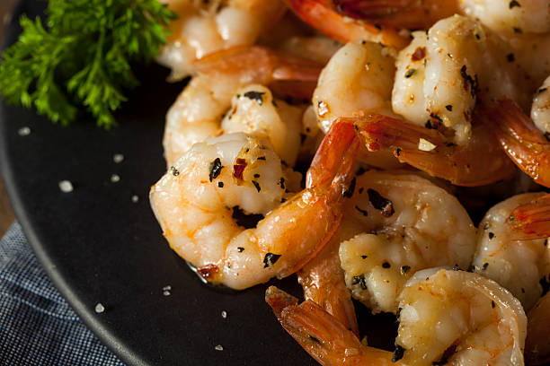 istock Homemade Sauteed Shrimp with Herbs 498714326