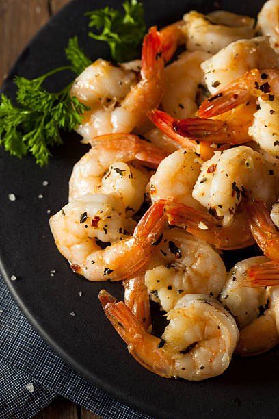 istock Homemade Sauteed Shrimp with Herbs 498714400