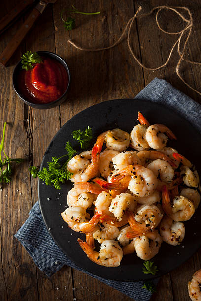 istock Homemade Sauteed Shrimp with Herbs 498714470