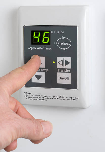 istock Home water thermostat 498715950