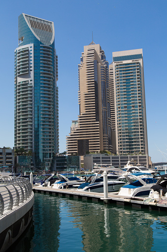 Luxurious Residence and Business Buildings in Dubai Marina, UAE
