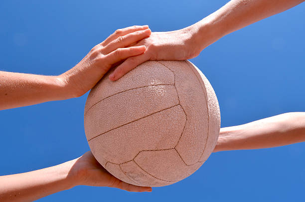 istock Netball Players playing netball 498717790