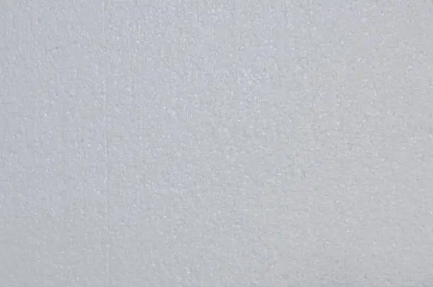 Photo of white foam board texture and background