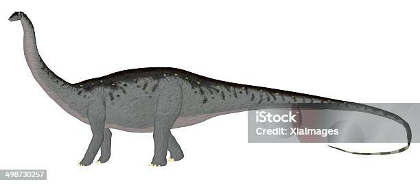 Ilustração De Um Apatosaurus - Fotografias de stock e mais imagens de Animal - Animal, Apatossauro, Criação Digital