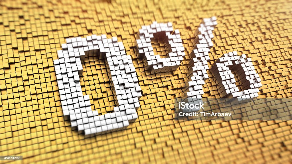 Pixelated Zero percent Pixelated Zero percent symbols made from cubes, mosaic pattern Zero Stock Photo