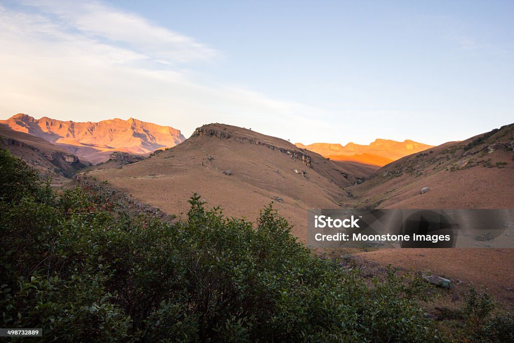 Castelo de gigante de KwaZulu-Natal, África do Sul - Royalty-free Afloramento Foto de stock