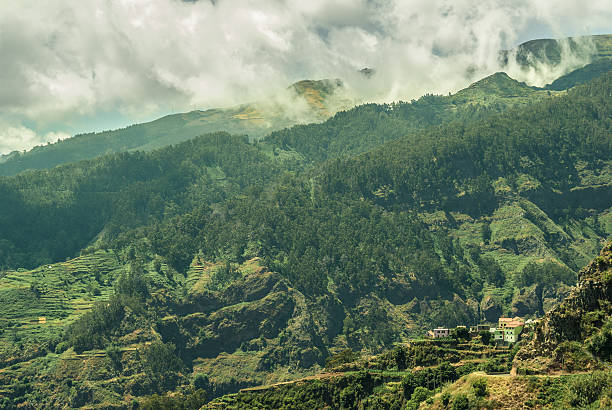 istock mountain village Madeira Island 498733117