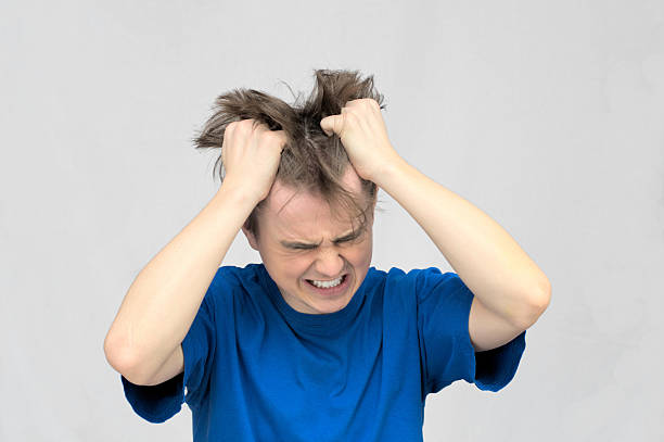istock Man tearing his hair 498734845