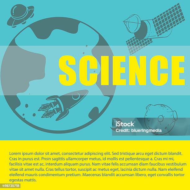 Space Science Text Science Theme Space Text Stock Illustration - Download Image Now - 2015 ...