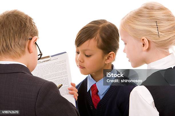 Making A Deal Stock Photo - Download Image Now - 2015, Agreement, Boys