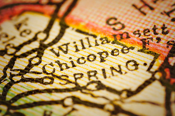 chicopee, massachusets su un'antica mappa - chicopee foto e immagini stock