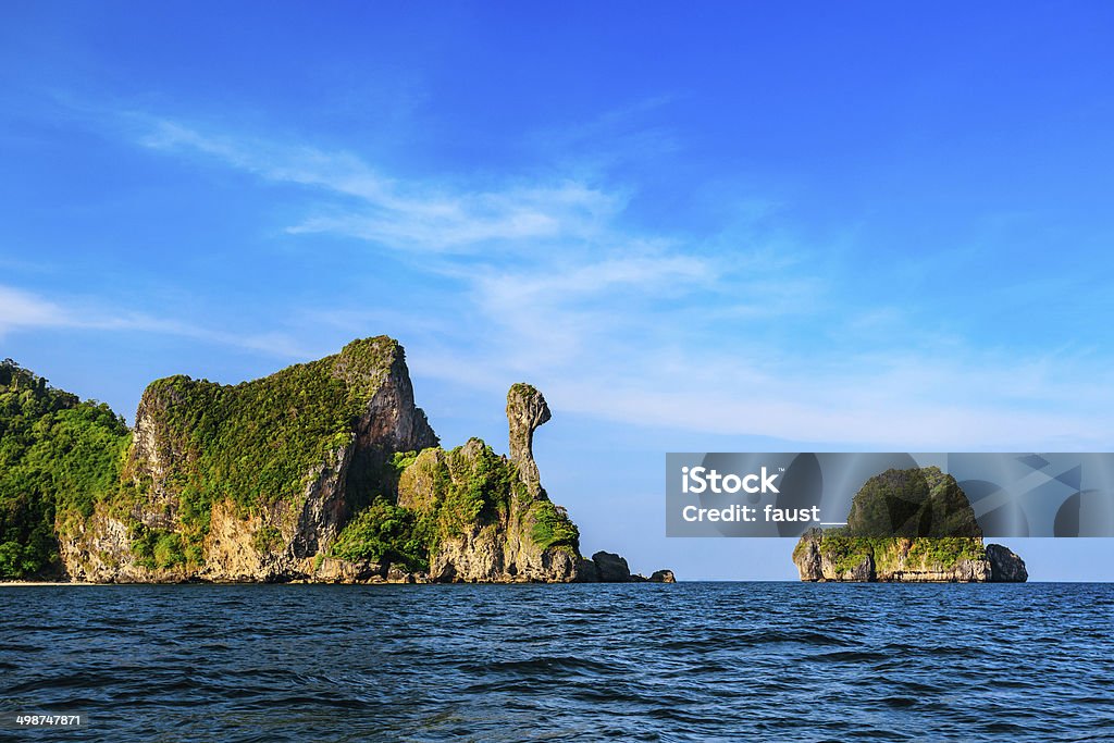 Frango island, próximo Ao Nang, Tailândia - Foto de stock de Areia royalty-free