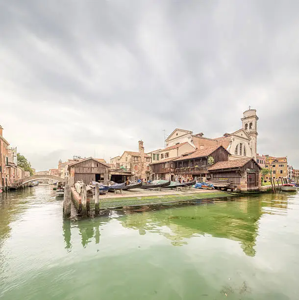 Photo of Station for repair gondolas