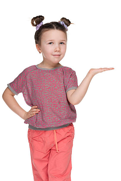 istock Lovely young girl makes a hand gesture 498748971
