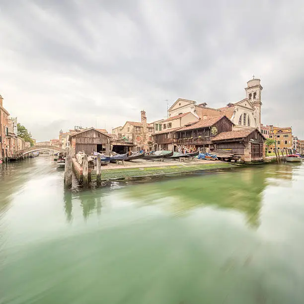 Photo of Station for repair gondolas