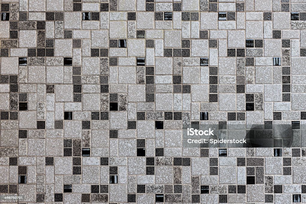 Parede de mosaico de Chegada - Royalty-free Antigo Foto de stock