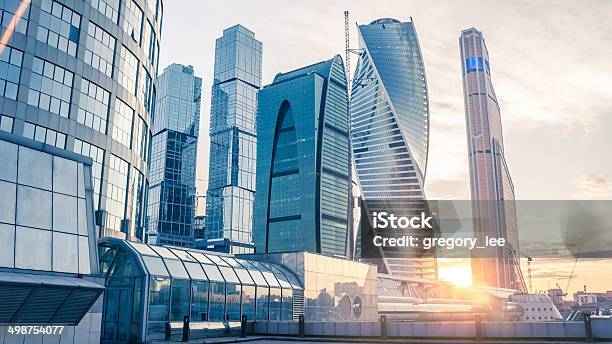 Moscow City Stock Photo - Download Image Now - Achievement, Architecture, Auto Post Production Filter