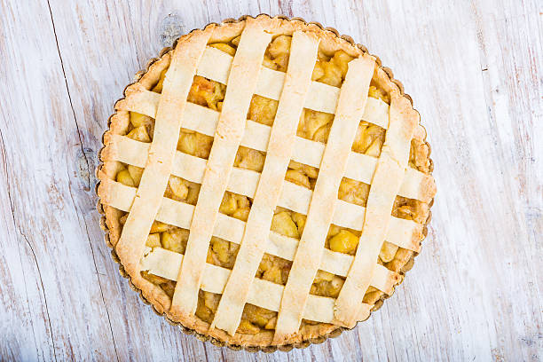 istock Homemade apple pie with cinnamon and sugar 498758286