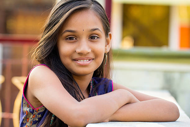 Cute Smiling Indian Teen Girl Stock Photo - Download Image Now - 2015,  Asian and Indian Ethnicities, Beautiful People - iStock